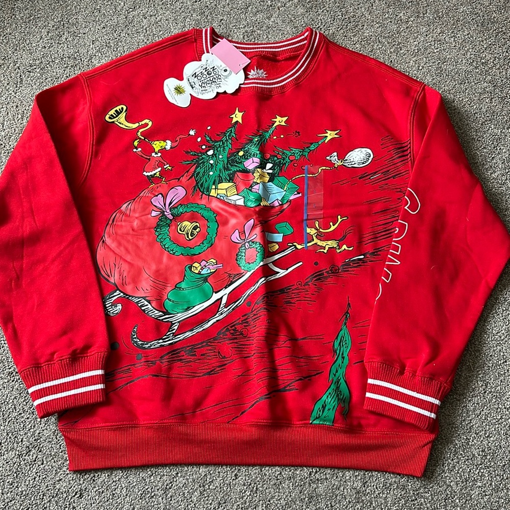 nwt grinch crew neck